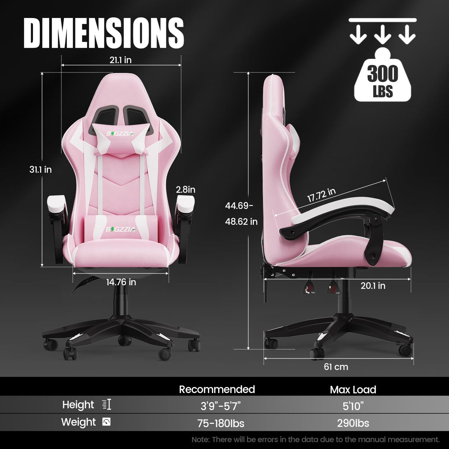 Silla Gamers con Reposapies Racing Comfort™ | Juega, estudia y descansa sin dolor: respaldo alto y soporte lumbar premium