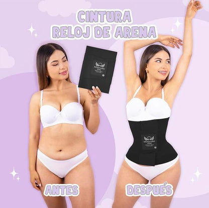 Cinturilla/Faja Reloj de Arena  MODA KING PERÚ™ ✨ | Moldea tu cintura al instante | La faja reductora favorita en RD – ¡Postura perfecta y cintura definida! | PACK 2X1