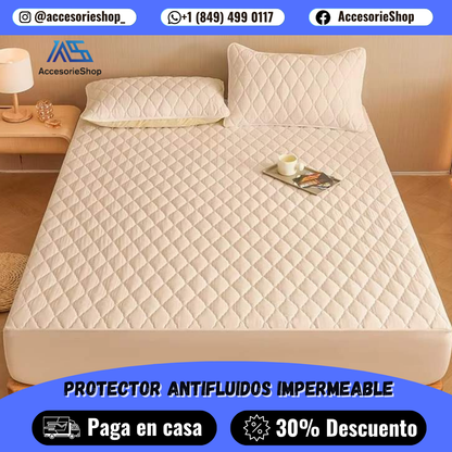 PROTECTOR ANTIFLUIDOS PREMIUM ColchónCare™ + 2 FUNDAS DE ALMOHADA GRATIS | PAGA 1 LLEVA 3 PRODUCTOS POR BLACK FRIDAY