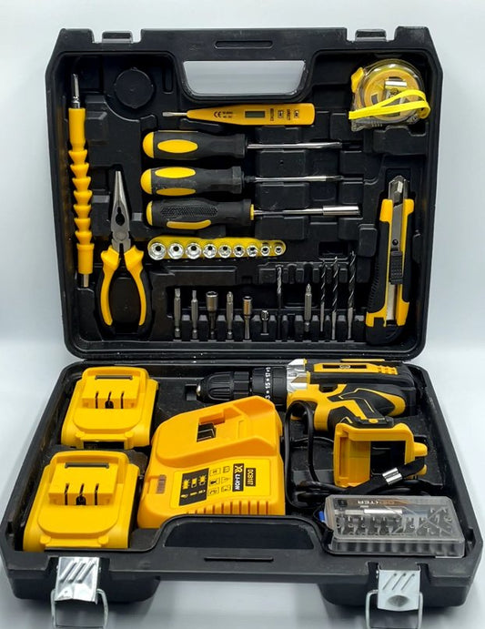 Taladro de 24 Piezas ProTool™ 🚨 ¡Kit todo en 1! 🚨 | Todo lo que necesitas en un solo lugar | Taladro + Accesorios | Herramientas profesionales al alcance de tu hogar