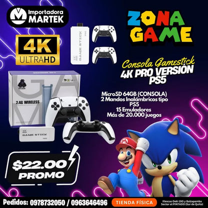 Game Stick M22 PRO™ 2.4G WIRELESS | Transforma tu TV en un centro gamer con Game Stick 4K 2.4G 🎮 |