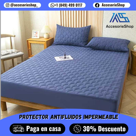 PROTECTOR ANTIFLUIDOS PREMIUM ColchónCare™ + 2 FUNDAS DE ALMOHADA GRATIS | PAGA 1 LLEVA 3 PRODUCTOS POR BLACK FRIDAY