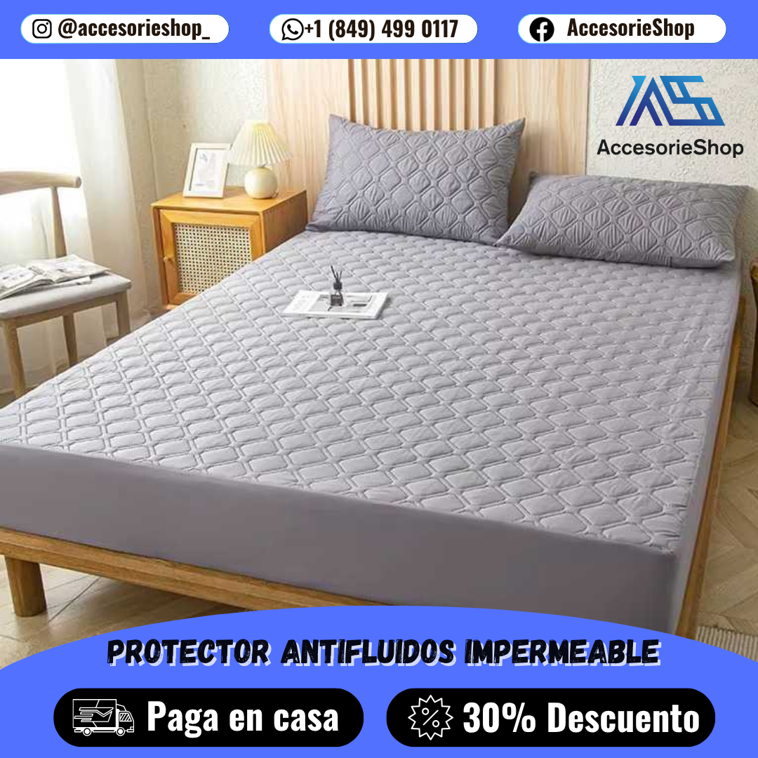 PROTECTOR ANTIFLUIDOS PREMIUM ColchónCare™ + 2 FUNDAS DE ALMOHADA GRATIS | PAGA 1 LLEVA 3 PRODUCTOS POR BLACK FRIDAY