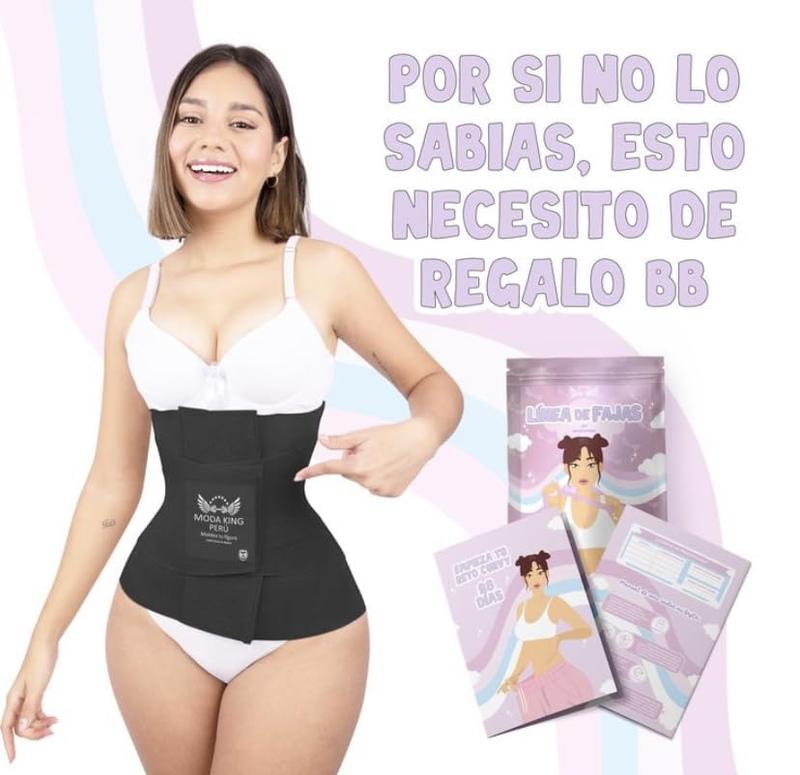 Cinturilla/Faja Reloj de Arena  MODA KING PERÚ™ ✨ | Moldea tu cintura al instante | La faja reductora favorita en RD – ¡Postura perfecta y cintura definida! | PACK 2X1