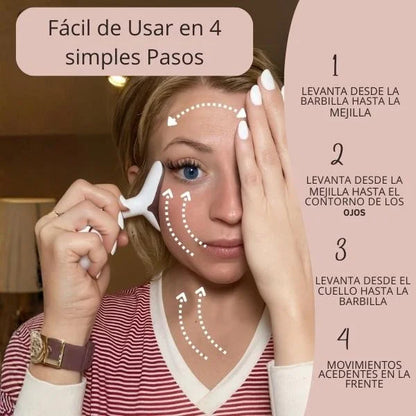 Reductor de Papada y Perfilador Facial Lifting Pro Duo™ | Reafirma, Hidrata y Rejuvenece tu Piel en Minutos