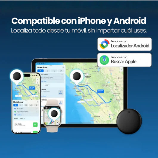 GPS PARA IPHONE y ANDROID SafeTrack™ | RASTREA SIEMPRE TÚ VEHICULO, NIÑO, MASCOTA, OBJETOS ETC | OFERTA BLACK FRIDAY