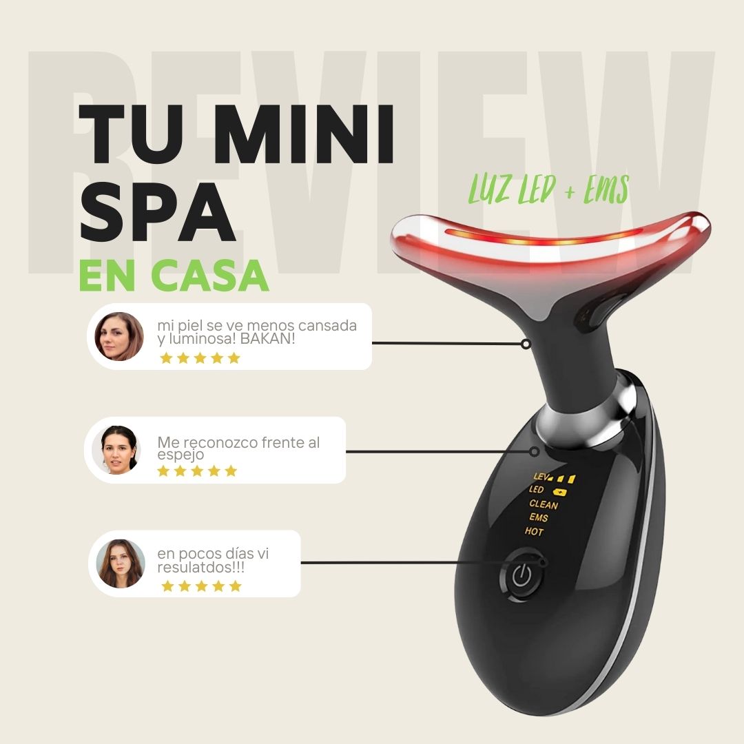 Reductor de Papada y Perfilador Facial Lifting Pro Duo™ | Reafirma, Hidrata y Rejuvenece tu Piel en Minutos