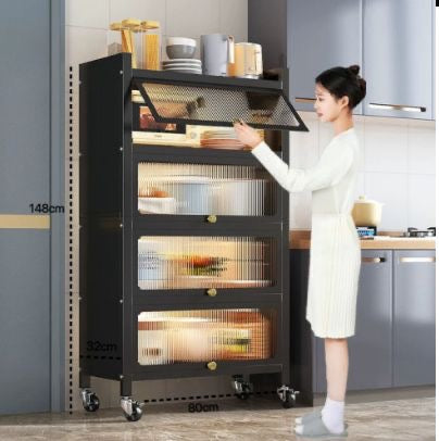 ESTANTE DE COCINA DE METAL 4 NIVELES